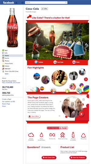 Fanpage using Social Outbreak